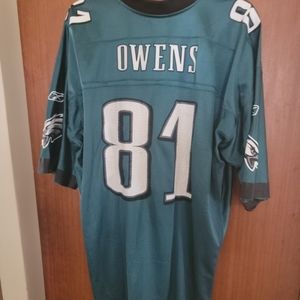 Terrell Owens Philadelphia Eagles Reebok Jersey Men's Size XL